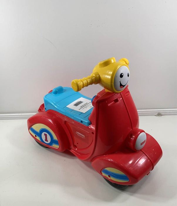 secondhand Fisher Price Laugh And Learn Smart Stages Scooter