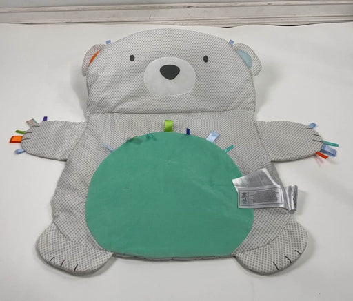 used Bright Starts Tummy Time Prop & Play Mat, Polar Bear