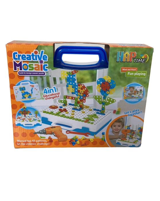 used HAP Time Creative Mosaic Build and Design Puzzles