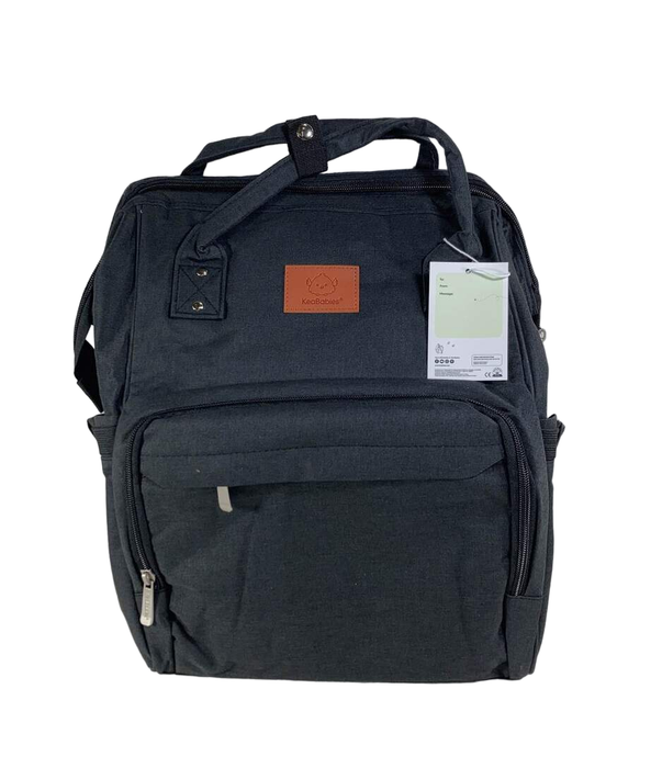 Shop KeaBabies Original Diaper Backpack, Trendy Black at GoodBuy Gear
