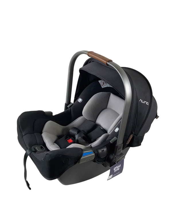 secondhand Nuna PIPA rx Infant Car Seat, 2021, Caviar