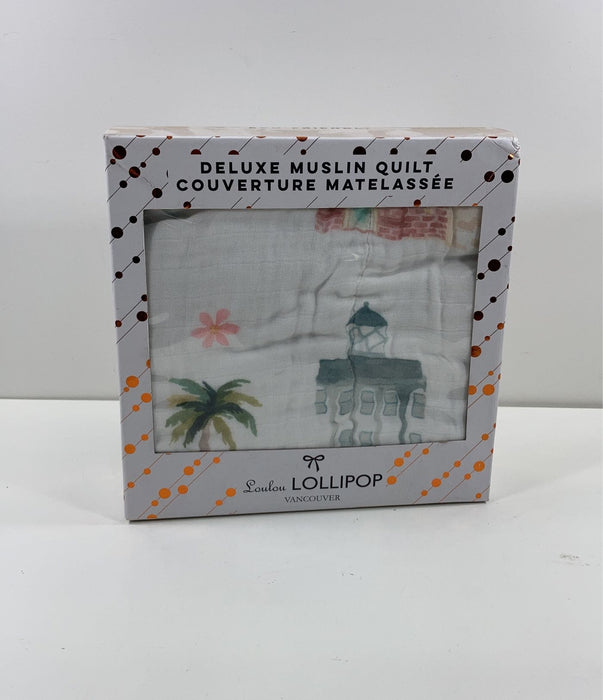 Shop LouLou Lollipop Deluxe Muslin Baby Quilt at GoodBuy Gear