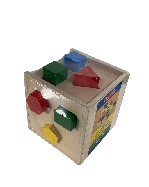 secondhand Melissa & Doug Shape Sorting Cube