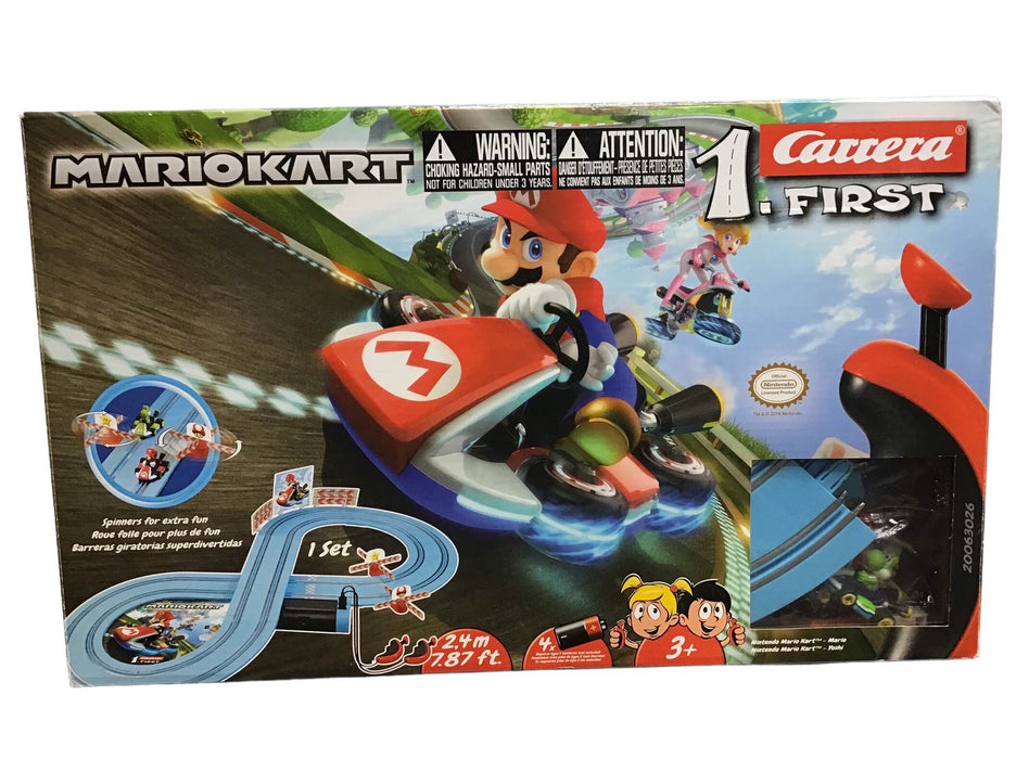 used Disney Pixar Carrera First Race Track Set, Mario Kart