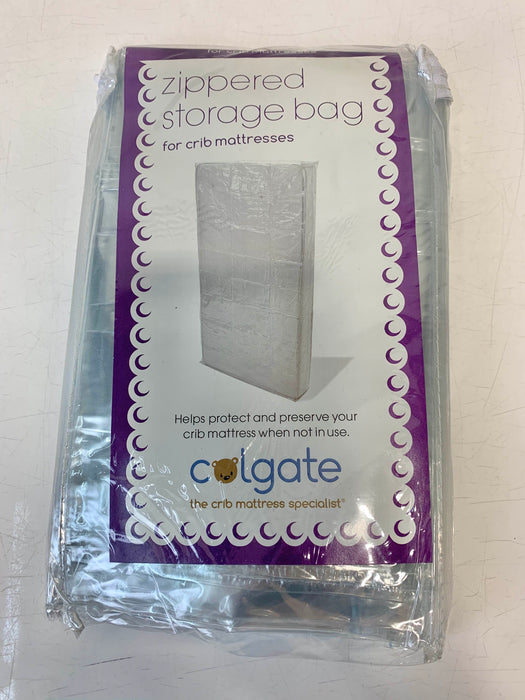 secondhand Colgate Zippered Crib Mattress Storage Bag