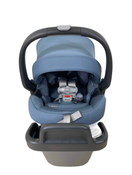 used UPPAbaby MESA MAX Infant Car Seat and Base, Gregory Blue Melange, 2023