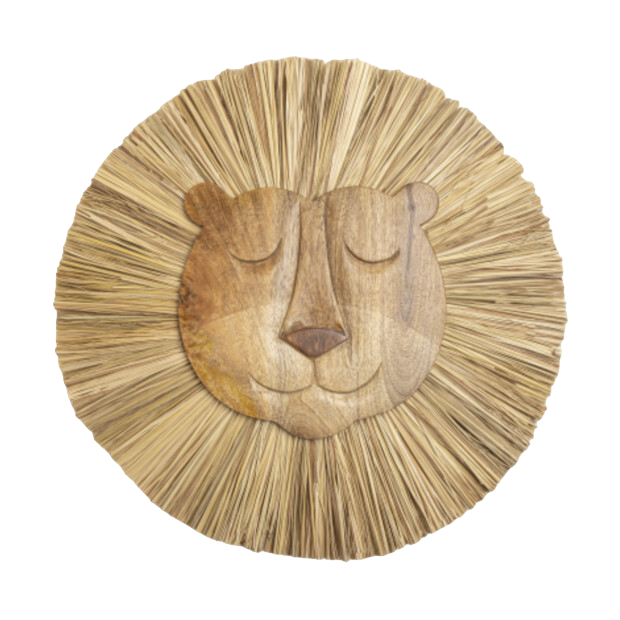 Shop Crane Baby Handcrafted Wood Wall Decor, Lion at GoodBuy Gear