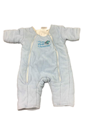 used Baby Merlin's Magic Sleepsuit, Small 3-6 Months, Cotton, Blue