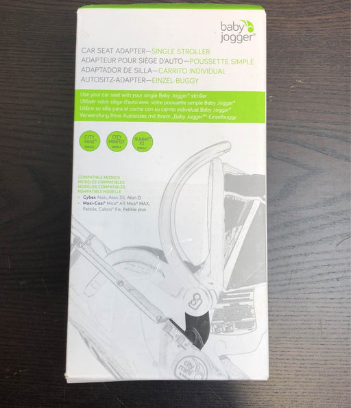 secondhand Baby Jogger Car Seat Adapter (City Mini, City Mini GT, Summit X3) Cybex And Maxi-Cosi