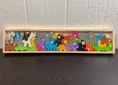 secondhand Begin Again Animal Parade A to Z Puzzle & Playset