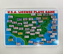 used Melissa & Doug USA License Plate Game