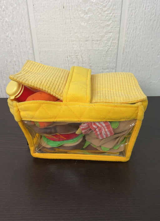 used Melissa & Doug Picnic Basket Fill And Spill Toy