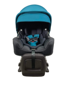 used Nuna PIPA rx Infant Car Seat with RELX Base, Lagoon, 2022