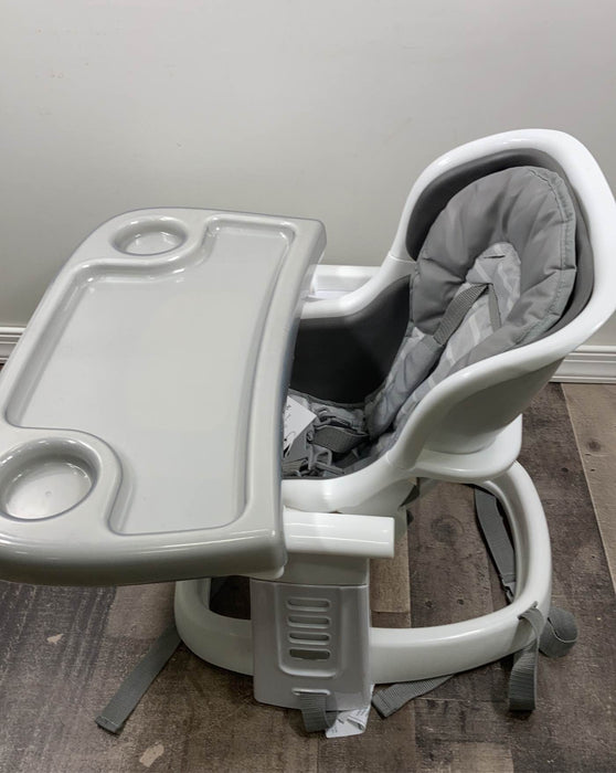 secondhand Ingenuity SmartClean ChairMate Chair Top High Chair, Slate