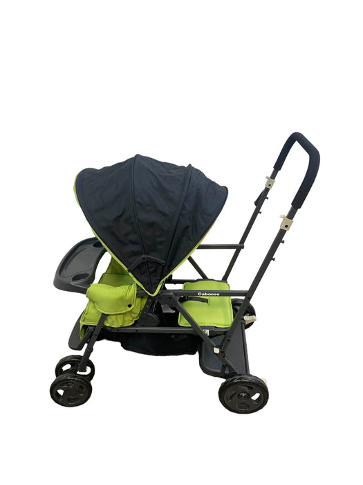 secondhand Joovy Caboose Sit And Stand Tandem Double Stroller, Apple Tree, 2019