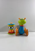 used Yookidoo Crawl And Go Snail Toy With Stacker