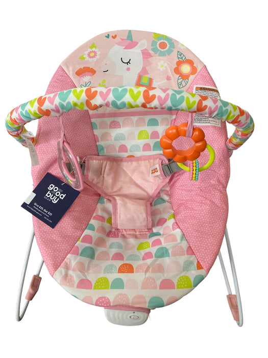 used Bright Starts Vibrating Bouncer, Fancy Fantasy