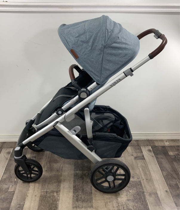 uppababy vista v2 blue melange UPPAbaby VISTA V2 Stroller, Gregory (Blue Melange), 2020