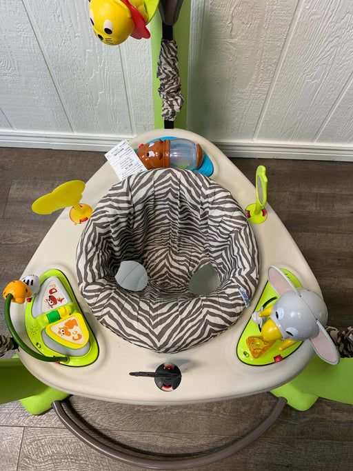 secondhand Evenflo ExerSaucer Jump And Learn Activity Center, Jungle Quest