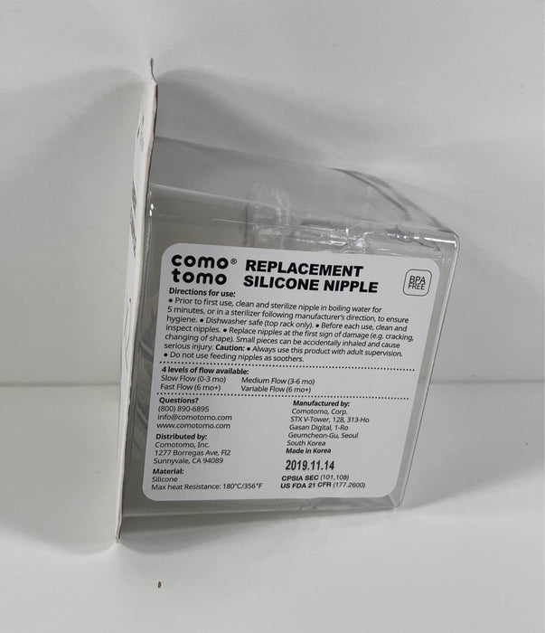 Shop Comotomo Replacement Fast Flow Nipples at GoodBuy Gear
