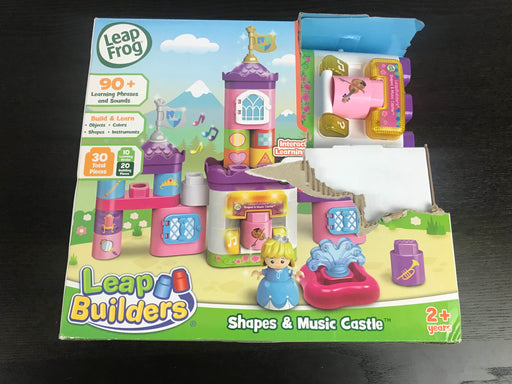 used Leap Frog Leap Builders Shapes and Music Castle