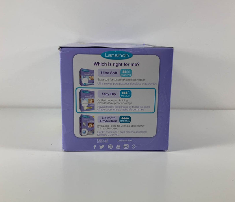 secondhand Lansinoh Stay Dry Disposable Nursing Pads