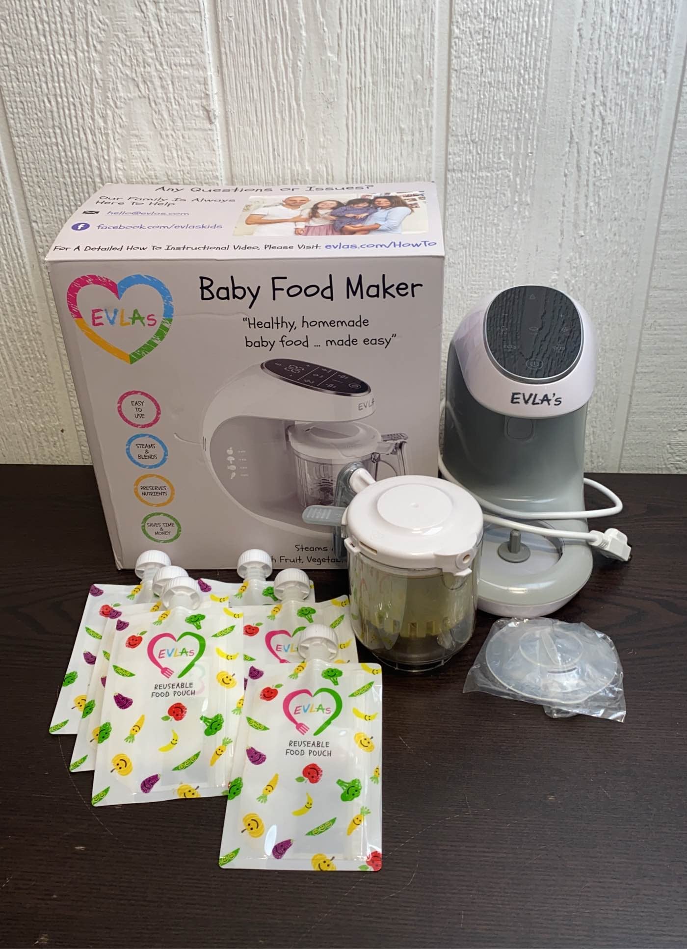 Elvas baby hot sale food maker