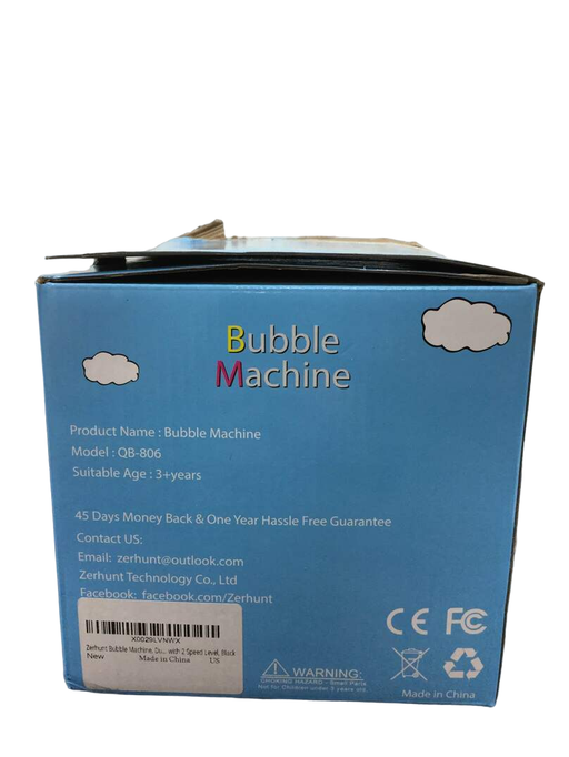 secondhand Bubble Machine, Zerhunt