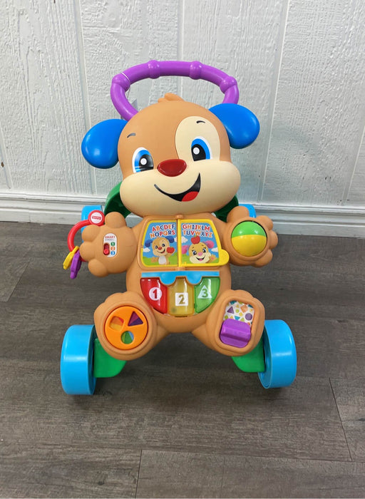 secondhand Fisher Price Laugh & Learn Smart Stages Learn With Puppy Walker