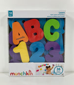 used Munchkin Bath Letters and Numbers