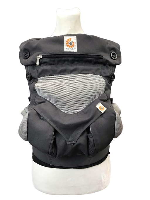 secondhand Ergobaby 360 All Positions Cool Air Mesh Baby Carrier, Carbon Grey