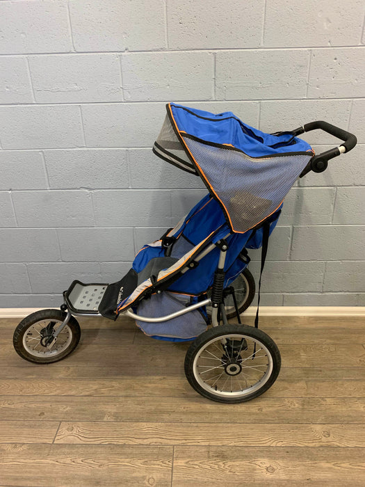 secondhand Columbia FunRun Sport Swivel Jogger Stroller