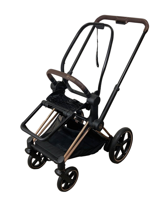 secondhand Cybex E-PRIAM Stroller Frame Only, 2019, Rosegold