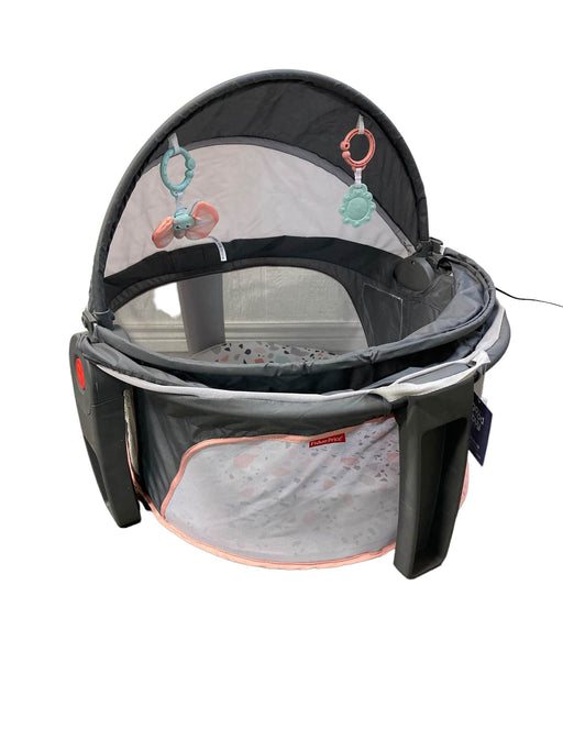 used Fisher Price On-the-Go Baby Dome, Pink Pacific Pebble