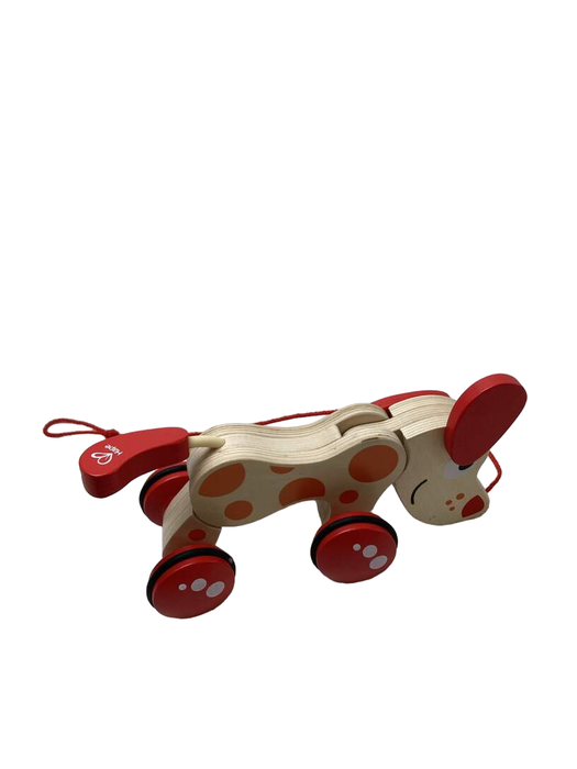 used Hape Pepe Pull Along Toy