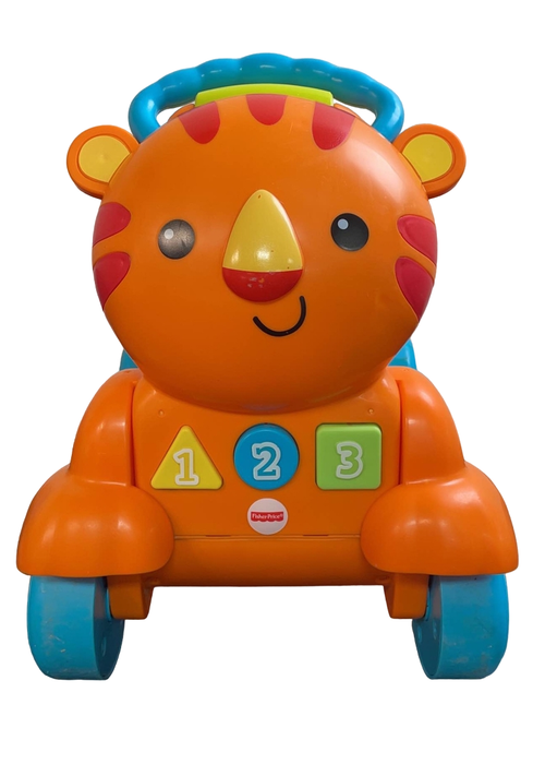 secondhand Fisher Price Stride-to-Ride Musical Tiger