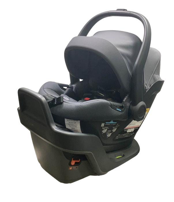 used UPPAbaby MESA MAX Infant Car Seat and Base, 2022, PureTech Greyson