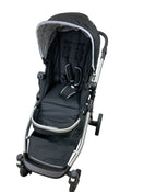 used Mockingbird Single to Double Stroller, 2022, Silver with Penny Leather, Windowpane, Black