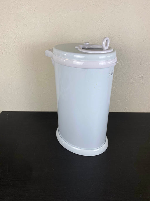 used Ubbi Diaper Pail, White