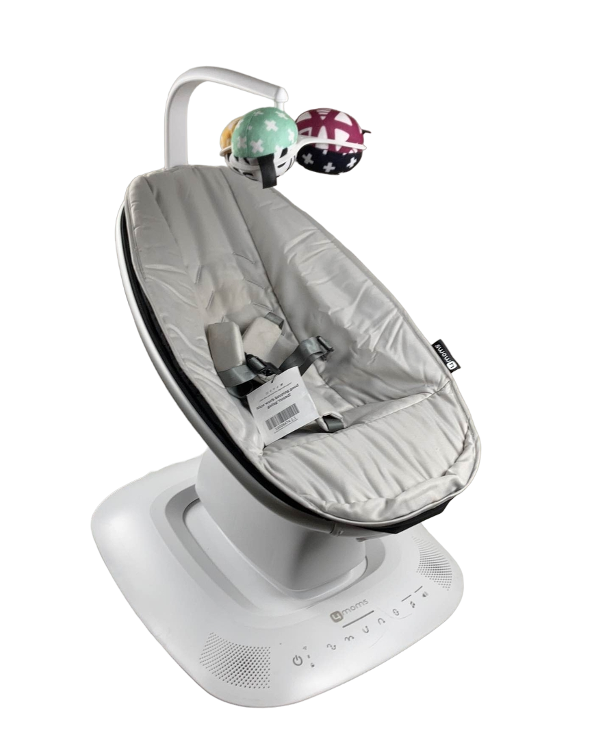 4moms mamaroo 4 infant fashion seat grey classic