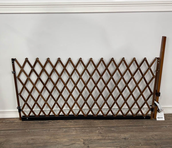 evenflo home decor wood swing gate Evenflo Expansion Swing Wide Wood Gate