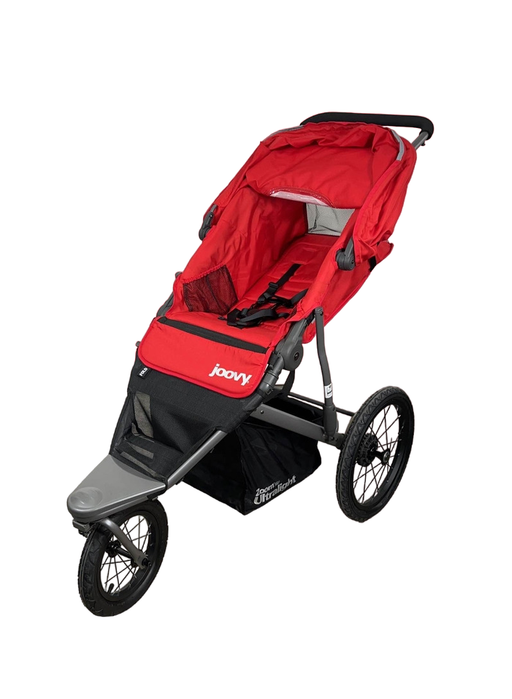 secondhand Joovy Zoom 360 Ultralight Jogging Stroller, 2021, Red