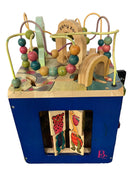 secondhand B. toys Zany Zoo Wooden Activity Cube