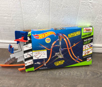 used Hot Wheels Track Builder 5-Lane Tower Starter Set