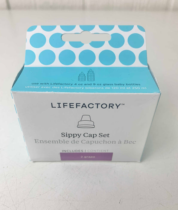 used Lifefactory Sippy Cap Set
