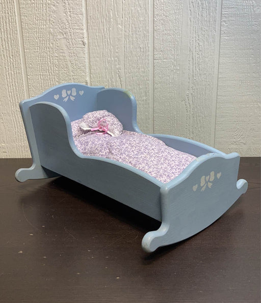 used Wooden Doll Cradle