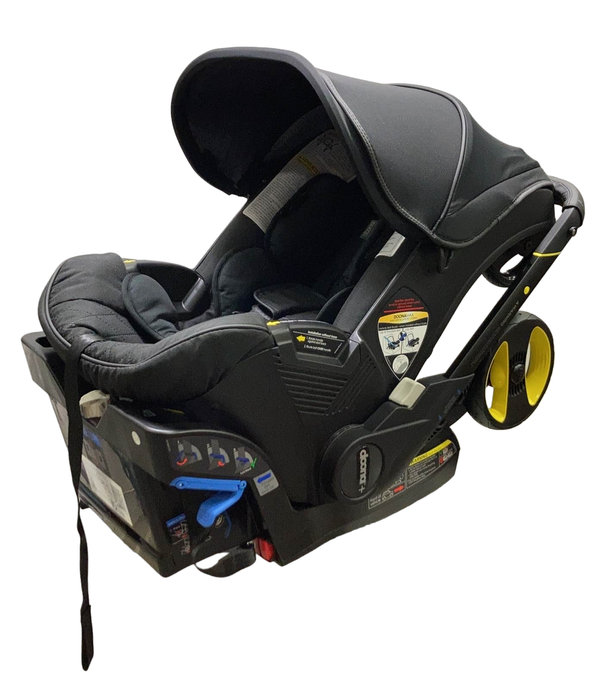 used Doona Infant Car Seat & Stroller-Midnight Edition, 2022