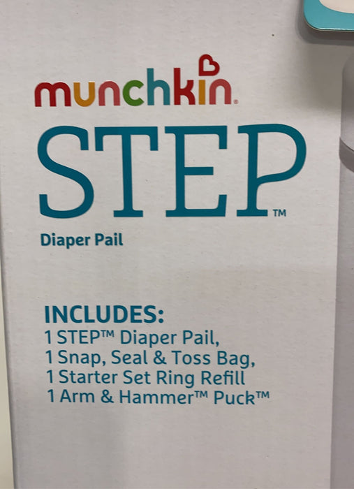 secondhand Munchkin Step Diaper Pail