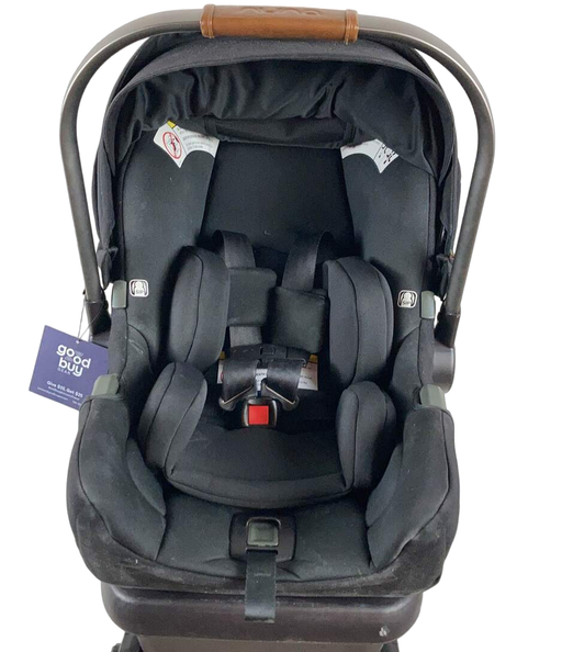 secondhand Nuna PIPA Infant Car Seat, Caviar, 2019