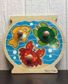 used Melissa & Doug Jumbo Knob Puzzle